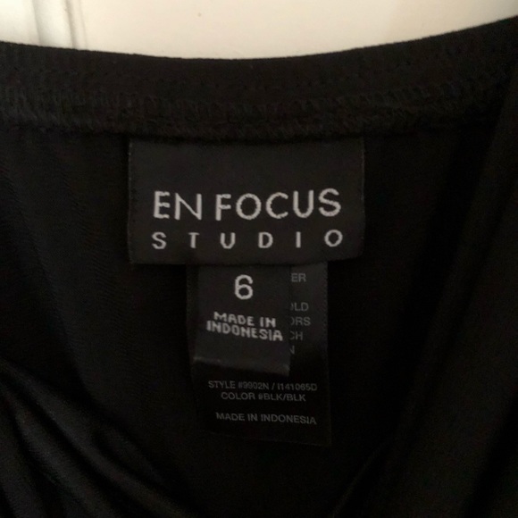 Black ruched dress - Picture 5 of 5